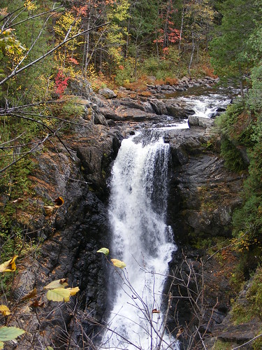 autumn waterfall maine moxie 2007