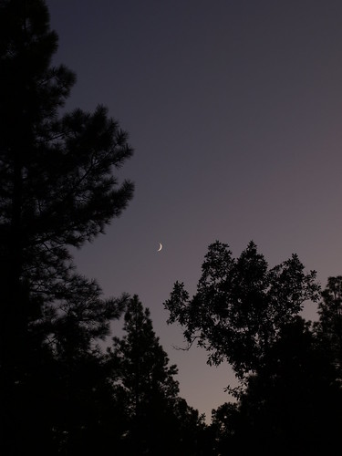 sunset arizona moon whitemountains luna pinetop northwoodsresort pinetoplakeside pinetoparizona