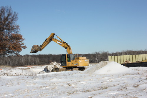 Scooping Backhoe | by BarkerHedges