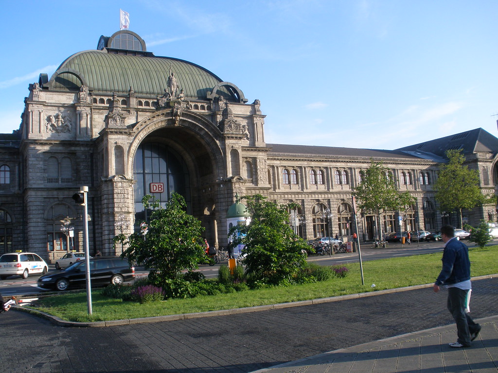 Nuremberg, Germany, Hauptbahnhof, main railway-station, la gare principale, la stazione principale, la estación principal