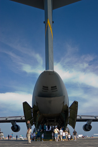C 5 Galaxy Rear Ramp C5 Galaxy - Tail | The tail of the enormous C5 Galaxy transp… | Flickr