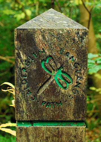 Calderglen Langlands Path Marker | by James B Brown