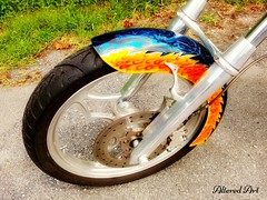 Big Dog custom Motorcycle trike