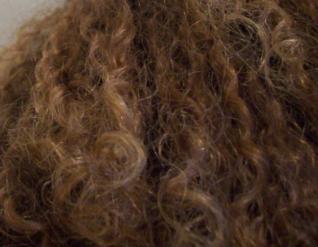 I'm all curls again!