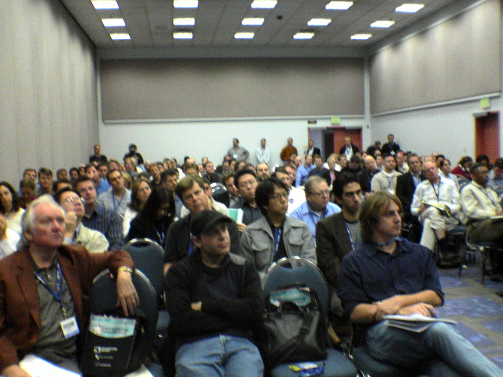 Media West | View from our panel. Standing on… | Flickr