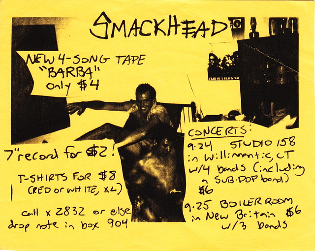 SmackHead flyer
