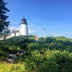 #Lighthouse in #Maine - #Boothbay Harbor