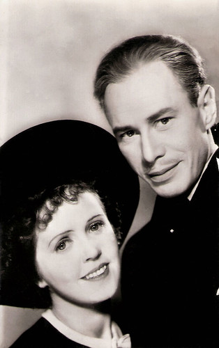 Lily Bouwmeester and Paul Storm in Vadertje Langbeen (1938)