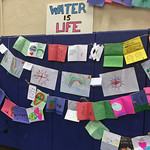 letters wall Letters from children displayed at Standing Rock Community High School