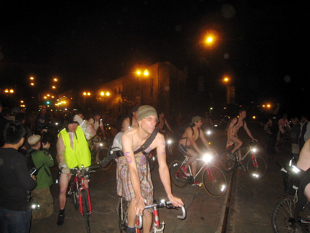 Chicago World Nake Bike Ride 2009