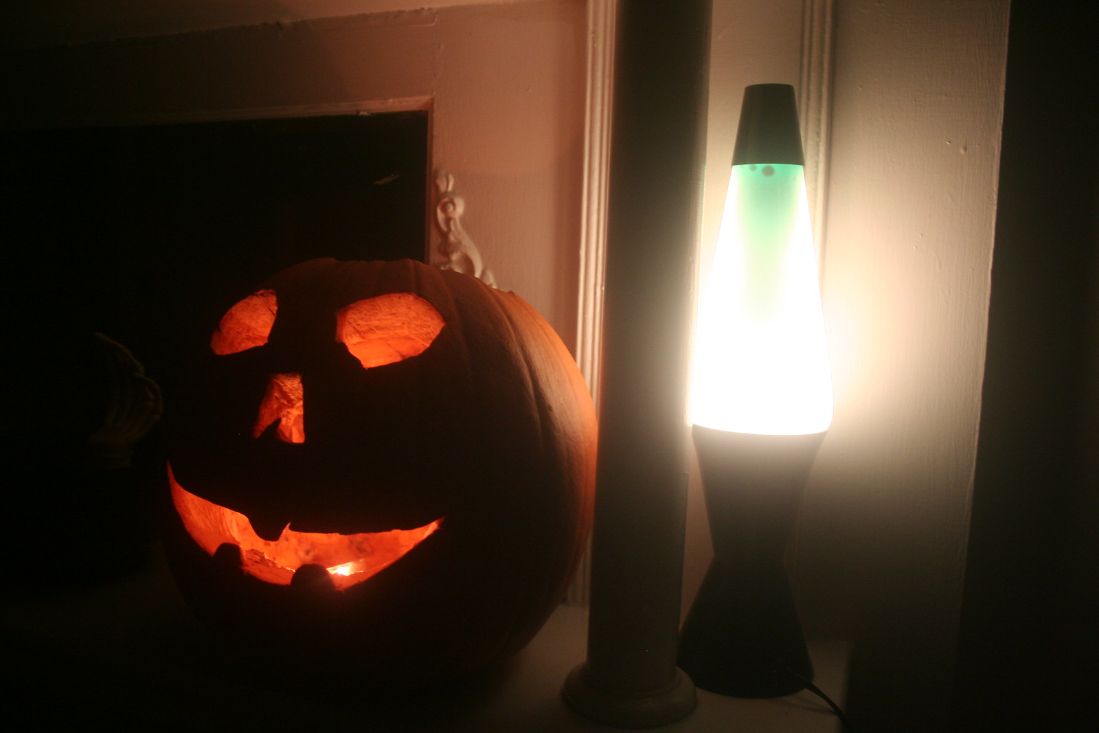 Pumpkin & Lava Lamp