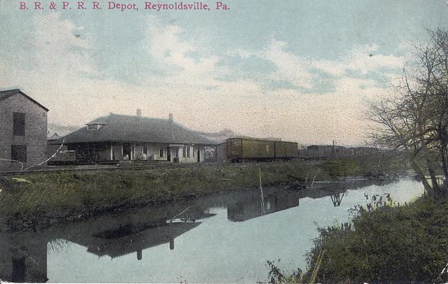 BR&P RR Depot, Reynoldsville, PA