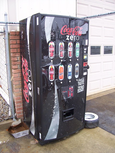 Coke Zero Vending Machine