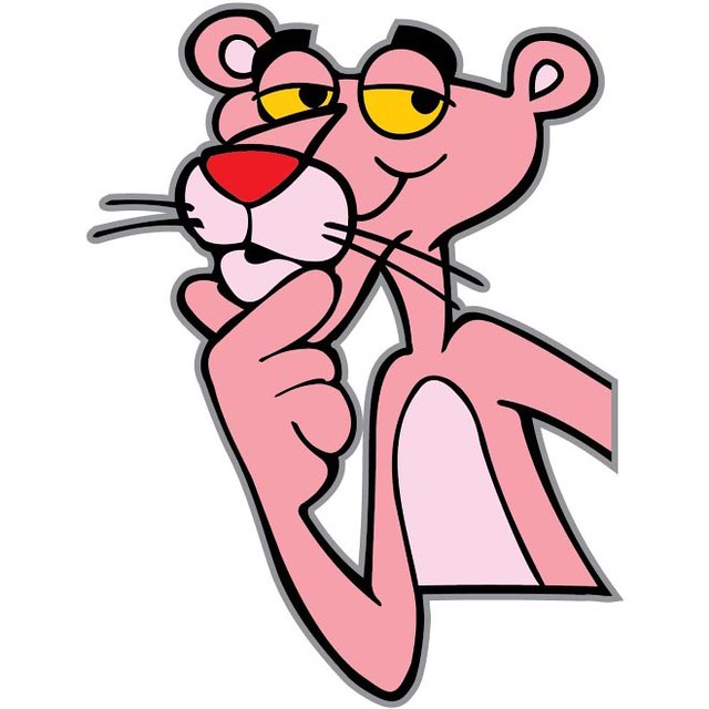 free vector Pink Panther cartoon character | Pink Panther ca… | Flickr