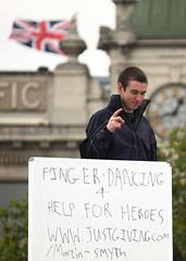 One and Other-Help For Heroes-Finger Dancing