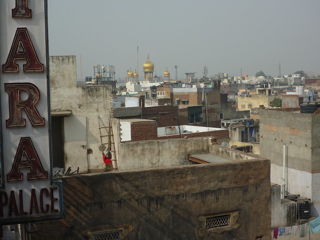 Old Delhi seen from my Hotel's Rooftop