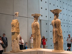 "Porch of the Maidens" (Caryatids). New Acropolis Museum