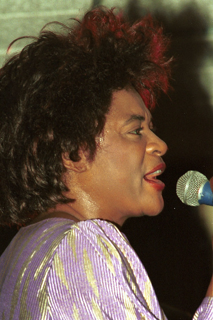 Tshala Muana RIP Singer from Zaire Democratic Republic of the Congo at the Equator Club Philadelphia 1993 001