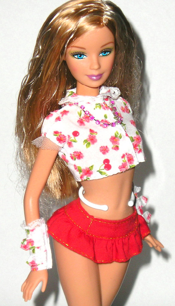 Cherry barbie doll.