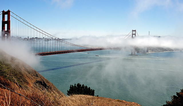 Golden Gate Bridge From the Marin Highlands