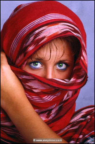 Model (Mary) - Homage to Steve McCurry