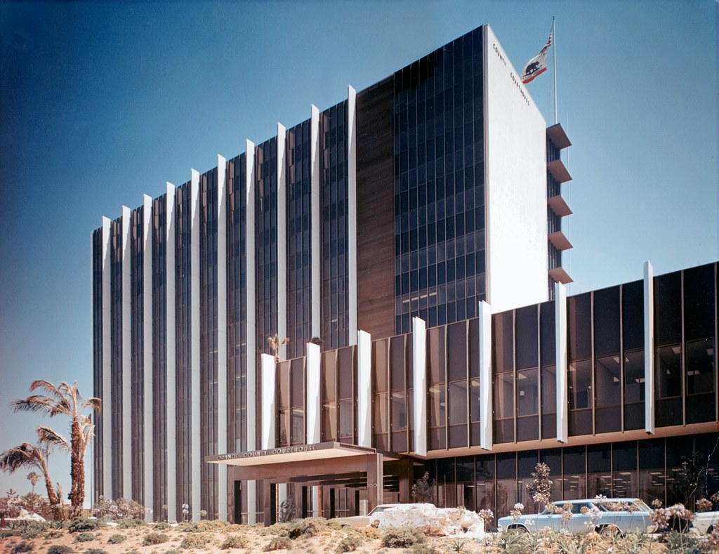 Central Justice Center, Santa Ana, circa 1969