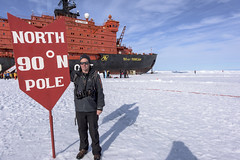 Christopher Michel at the North Pole