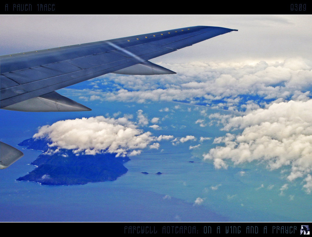 Farewell Aotearoa: On a Wing and a Prayer by tomraven