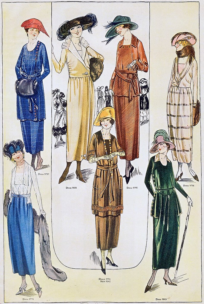 December 1919 Fashion | From the December 1919 issue of The … | Flickr