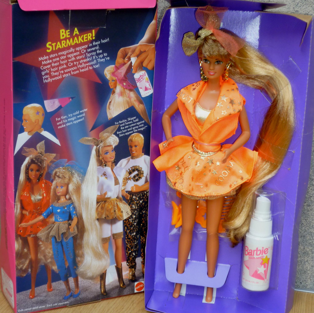 Barbie Hollywood Hair Barbie Doll (1992) 並行輸入品