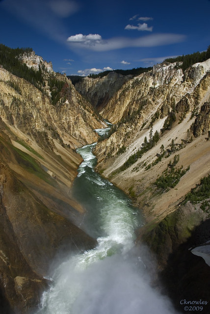 The Yellowstone Canyon Down Stream