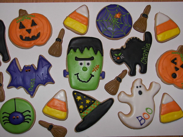 My first set of 2009 Halloween Cookies!