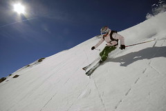 ACG SNOWride 2007 - Samnaun, jezdkyně: Katka Sobotková
