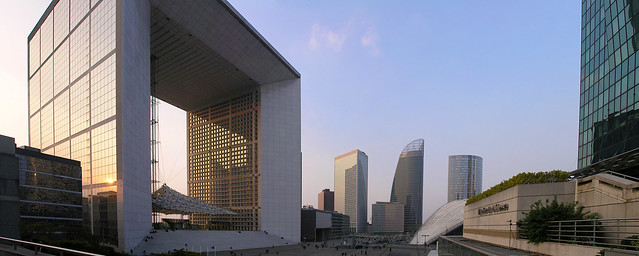 La Défense panorama 4 - the Grande Arche from outside