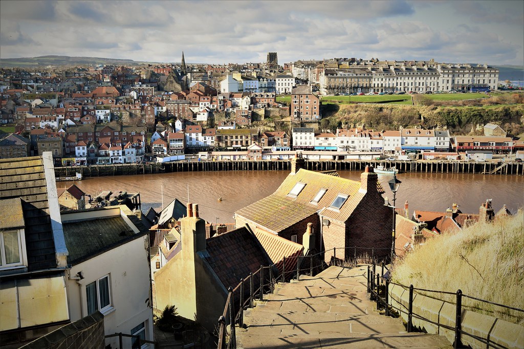 View from the 199 Steps, Whitby 1