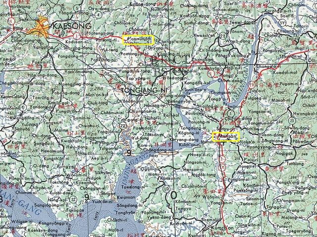 Map: Panmunjom 
