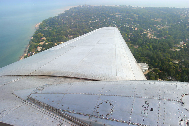 Flying in the DC-3