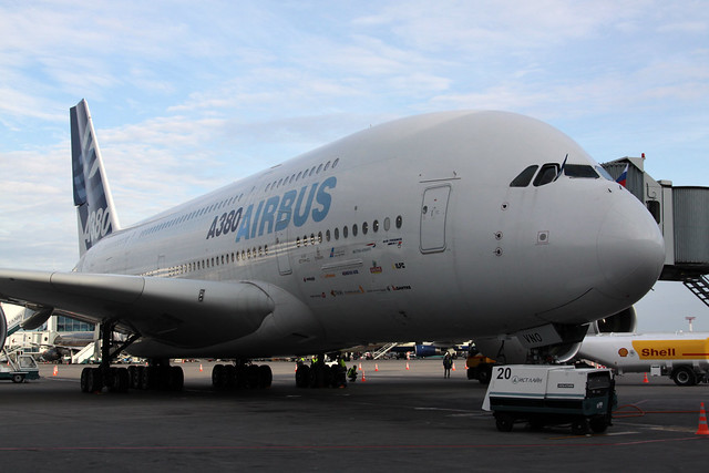 First Russia visit A380-841 F-WWDD  Airbus Industrie