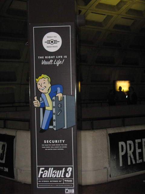 Security - Fallout 3 DC Metro Sign