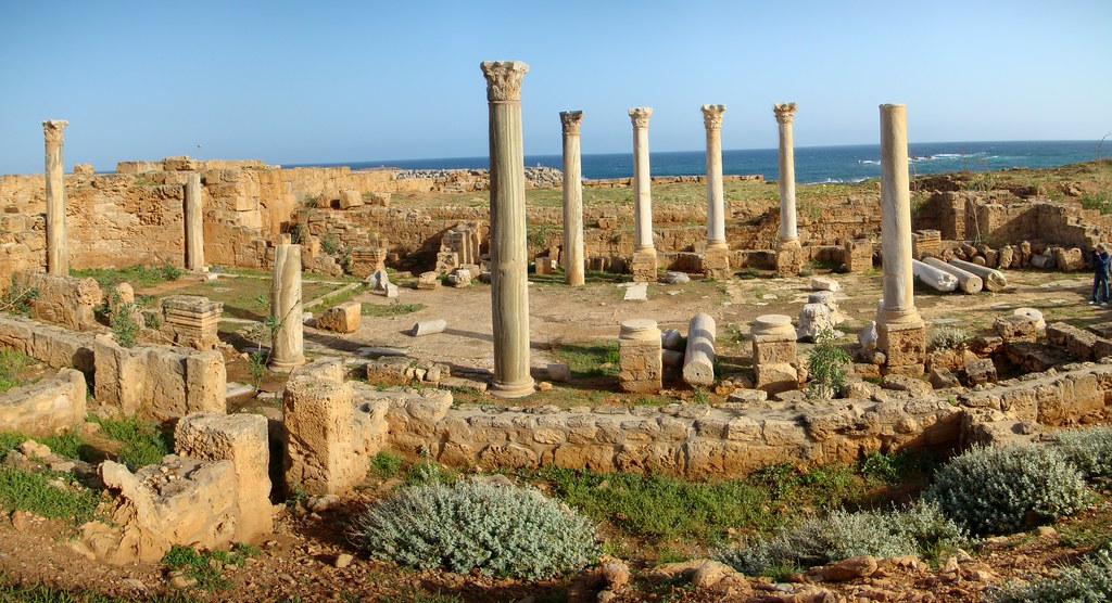 Libia Iglesia Oeste Bizantina Apolonia de Cirene 05