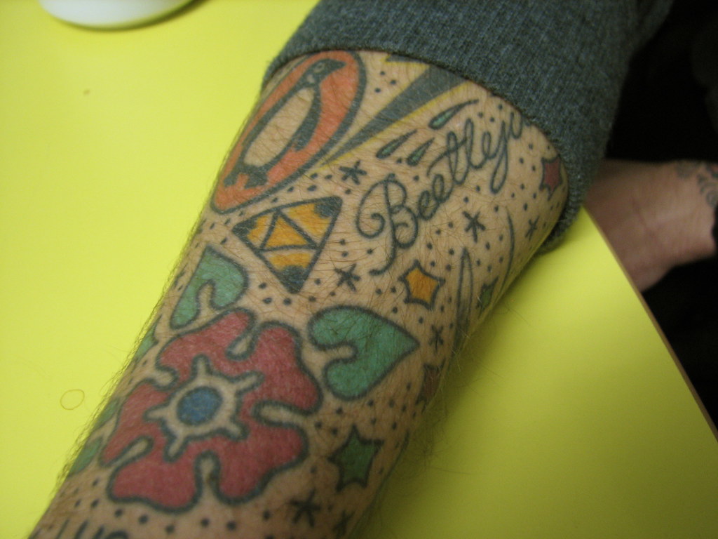 Samuel Preston's tattoos