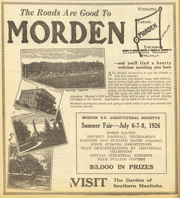 The Roads are Good to Morden (1926)