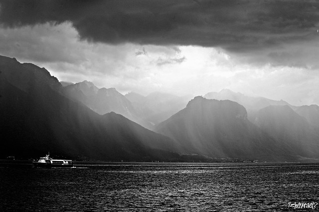 Montreux in B&W