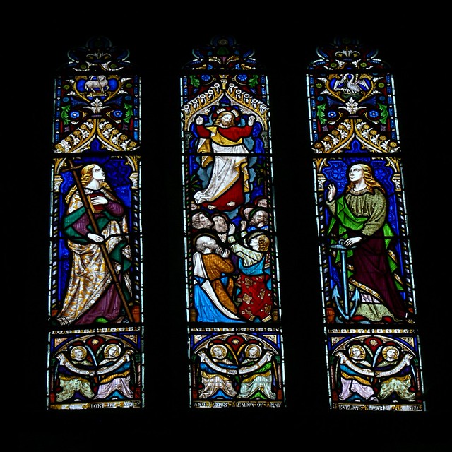 Sun, 09/27/2009 - 13:54 - South chancel clerestory window. 

All Saints, Ladbroke, Warwickshire 29/09/2009.