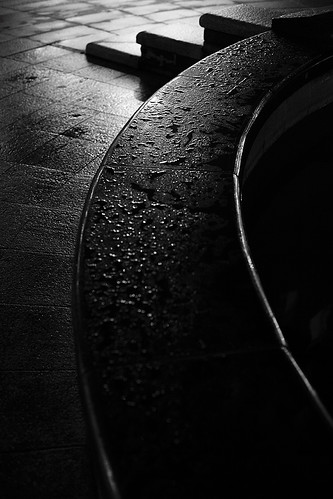 blackandwhite bw white streets lines reflections dark lights drops still noiretblanc pavement curves steps southkorea aftertherain humid nightwalk suwon businesstrip canonef50mmf14usm canoneos5dmarkii yalestudio unusualviewsperspectives