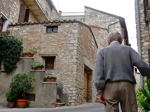 OldMan in Corciano | by UmbriaLovers