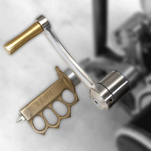 Brass Knuckle Warfare foot pegs | Brass Balls Cycles | Flickr