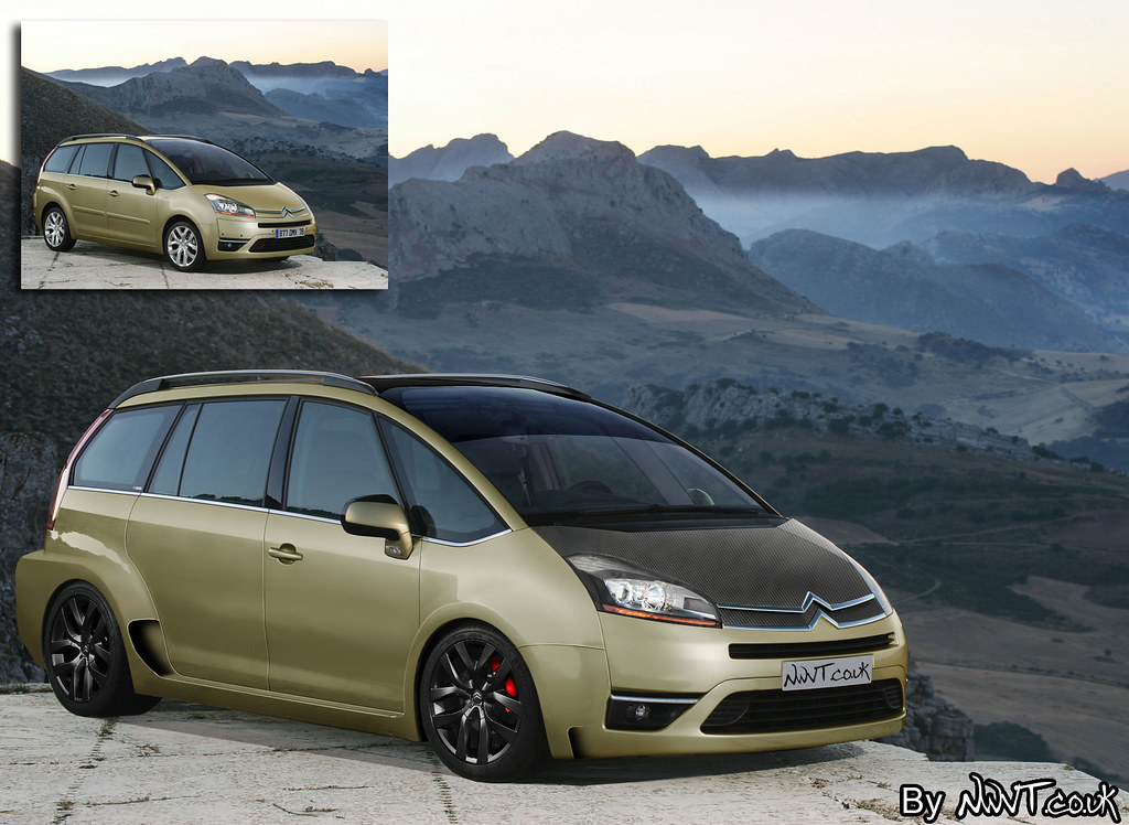 Citroen C4 Grand Picasso Wide Arch, This is just a fairly q…
