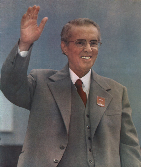 Enver Hoxha, 1984.