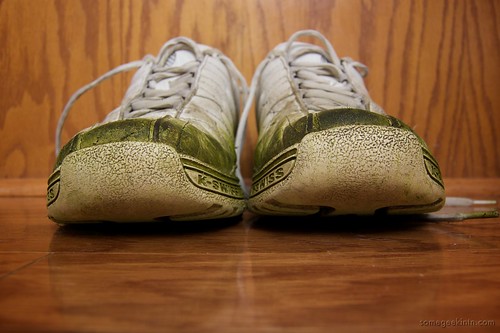 Mowing Shoes (233 / 365) | This is where my shoes go to die.… | Flickr